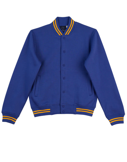 [FL11K] Kid's Fleece Varsity Jacket