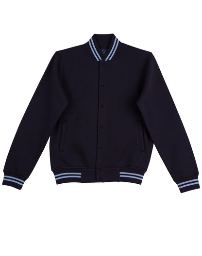 [FL11] Adult's Fleece Varsity Jacket