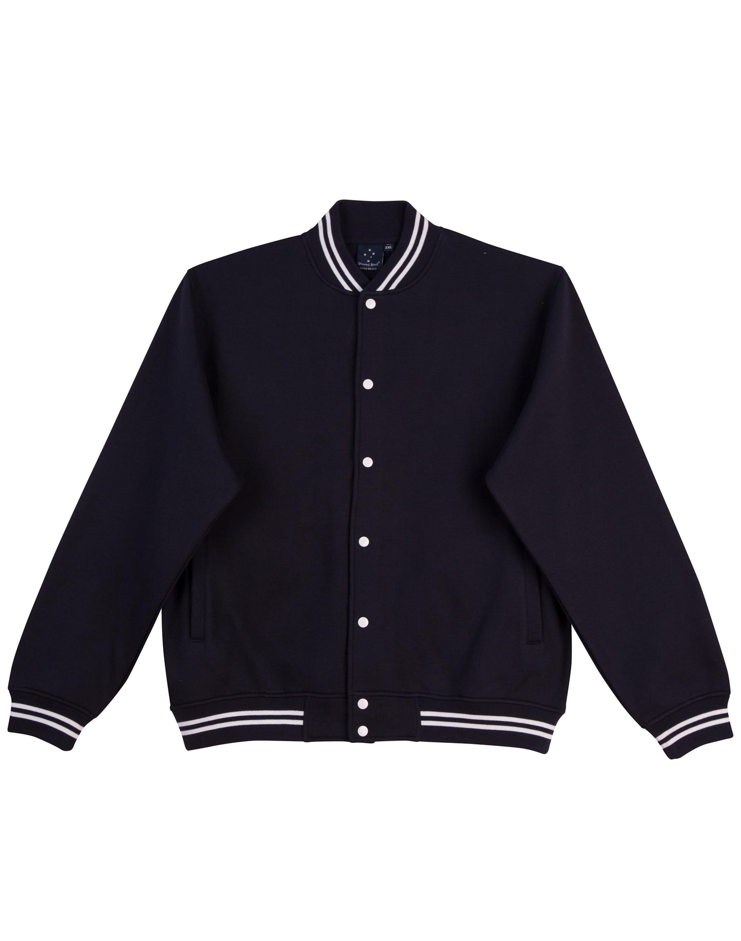 [FL11] Adult's Fleece Varsity Jacket