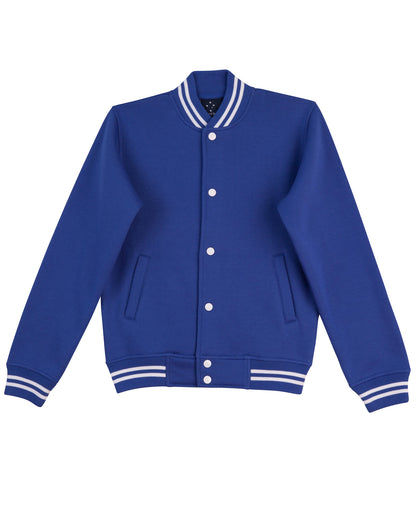 [FL11] Adult's Fleece Varsity Jacket