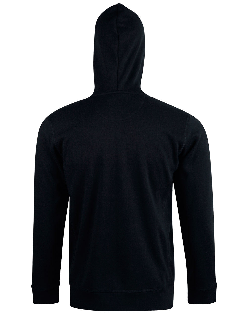 [FL17] Men's Full Zip Contrast Fleece Hoodie