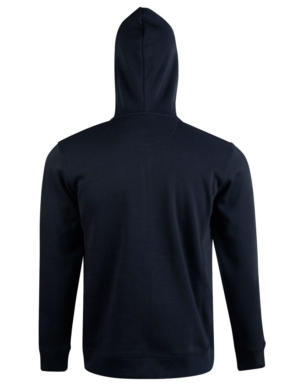 [FL17] Men's Full Zip Contrast Fleece Hoodie