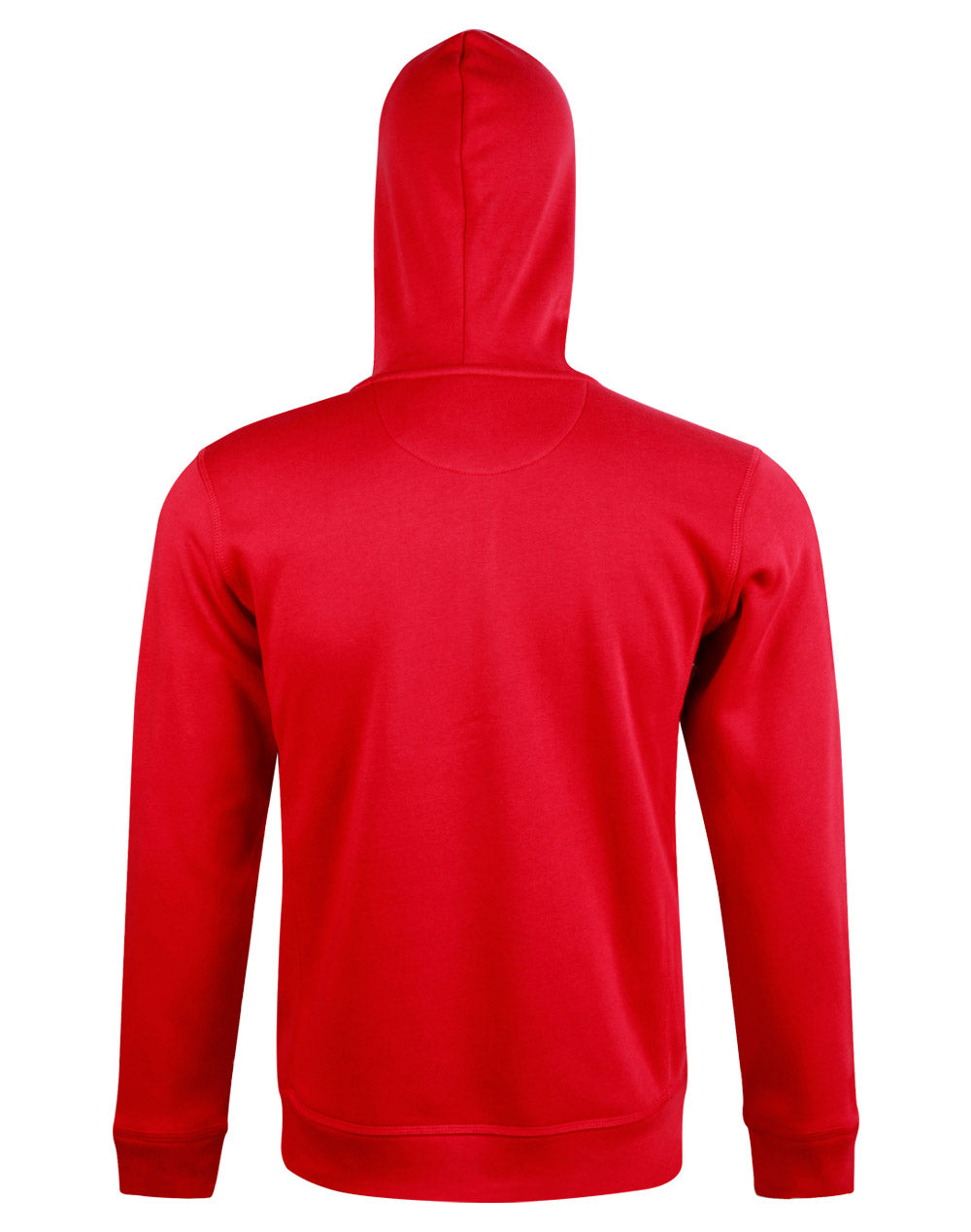 [FL17] Men's Full Zip Contrast Fleece Hoodie