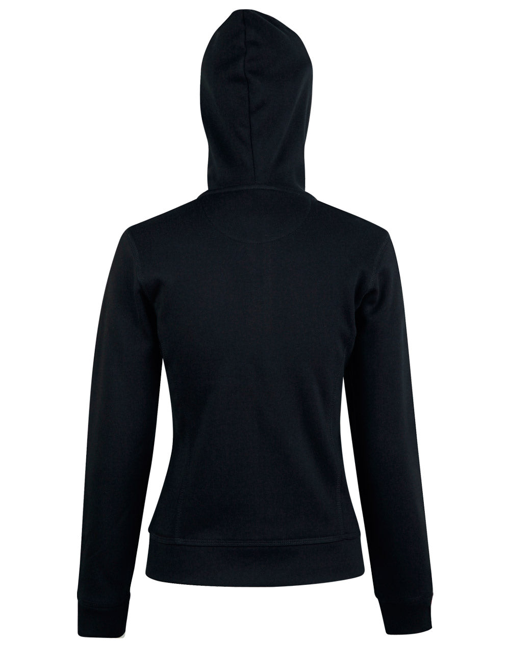 [FL18] Ladies' Full Zip Contrast Fleece Hoodie