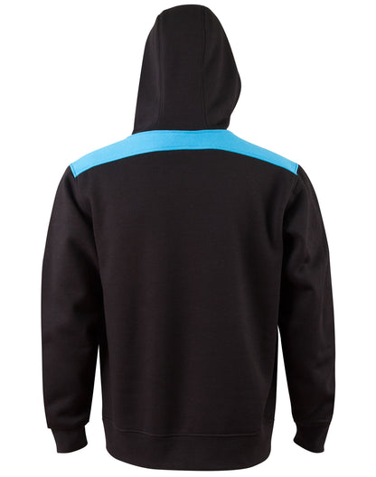 [FL19] Adult's Kangaroo Pocket Contrast Hoodie