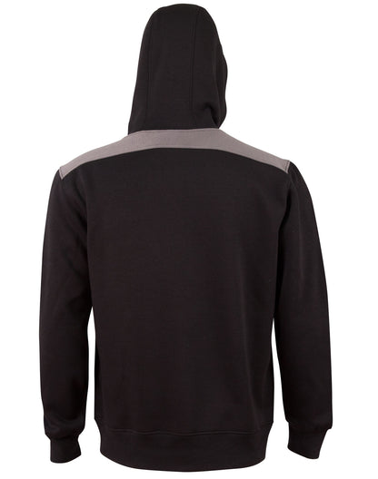 [FL19] Adult's Kangaroo Pocket Contrast Hoodie