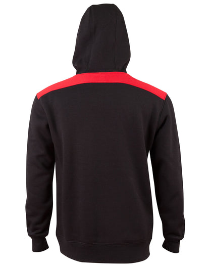 [FL19] Adult's Kangaroo Pocket Contrast Hoodie