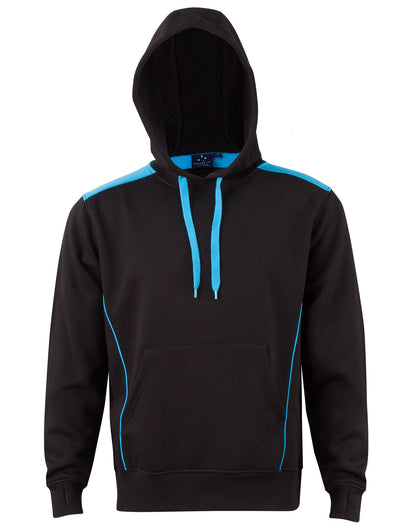 [FL19] Adult's Kangaroo Pocket Contrast Hoodie