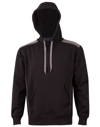 [FL19] Adult's Kangaroo Pocket Contrast Hoodie