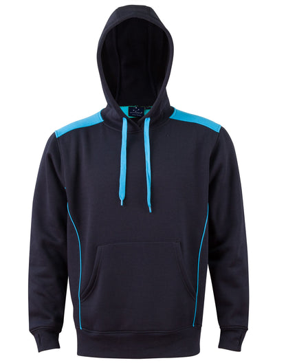 [FL19] Adult's Kangaroo Pocket Contrast Hoodie