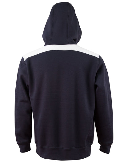 [FL19] Adult's Kangaroo Pocket Contrast Hoodie