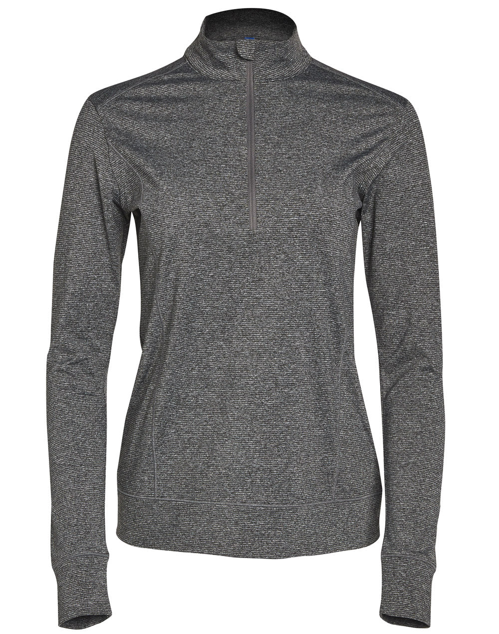 [FL26] Ladies' Half Zip L/S Sweat Top