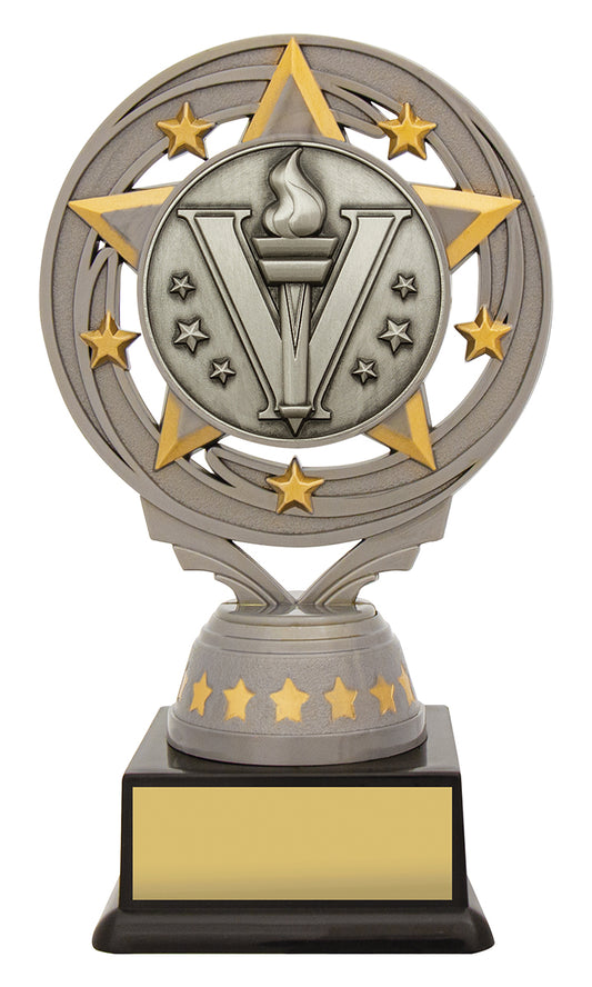 Silver Achievement Torch
