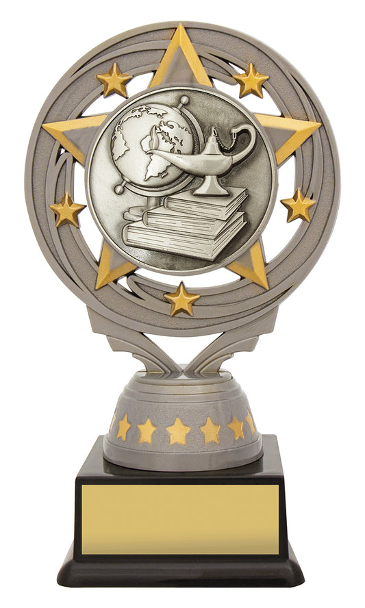 Silver Academic Torch