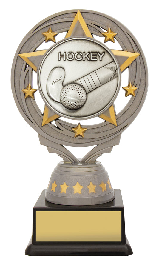 Silver Hockey Torch