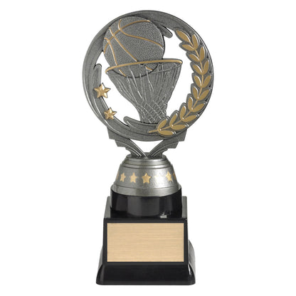 Silver Basketball Torch