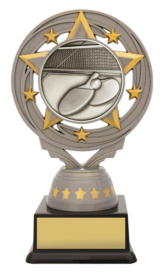 Silver Table Tennis Torch
