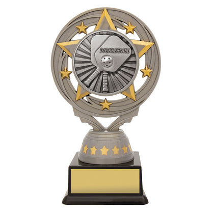 Silver Pickleball Torch