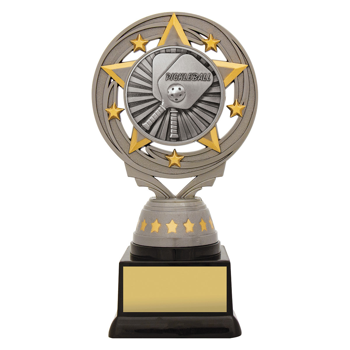 Silver Pickleball Torch
