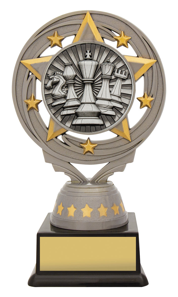 Silver Chess Torch