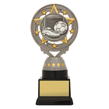 Silver Football Torch