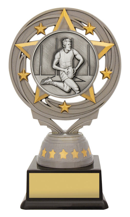 Silver Male Footy Torch