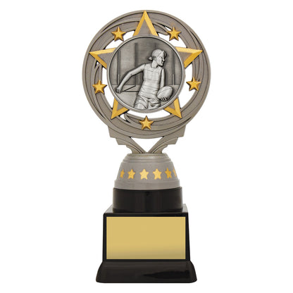 Silver Female Footy Torch