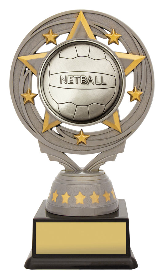 Silver Netball Torch