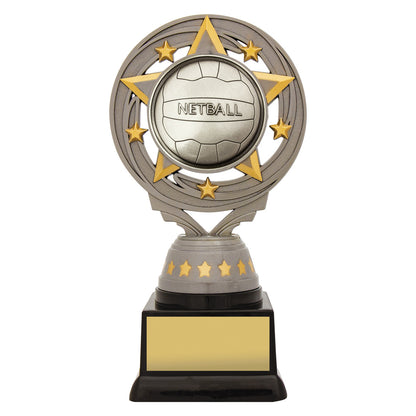 Silver Netball Torch