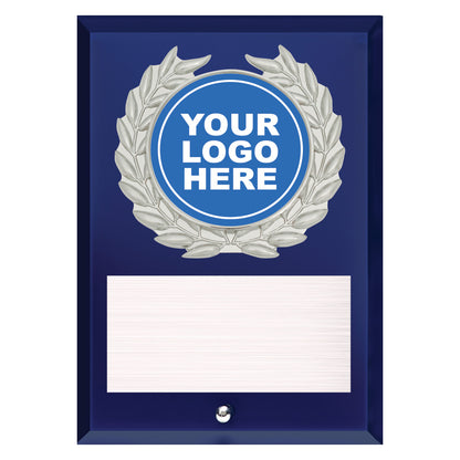 Blue Target Plaque