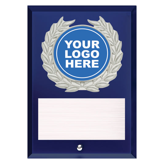 Blue Target Plaque