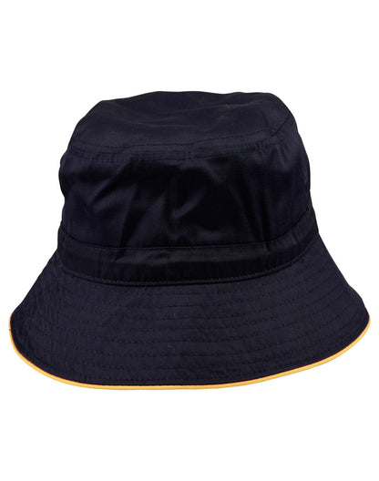 [H1033] Bucket hat sandwitch+toggle