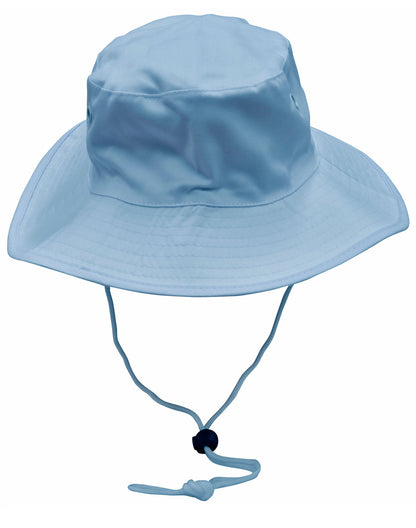 [H1035] Surf hat with clip on chin strap