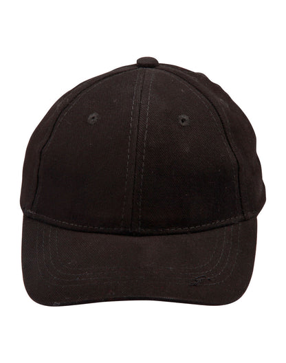 [H1055] Kids brushed cotton cap