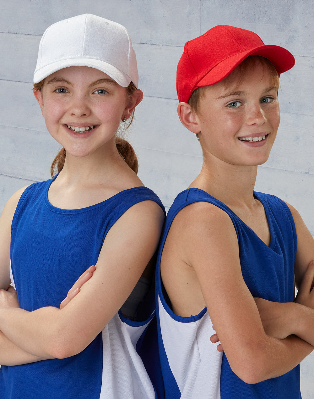 [H1055] Kids brushed cotton cap