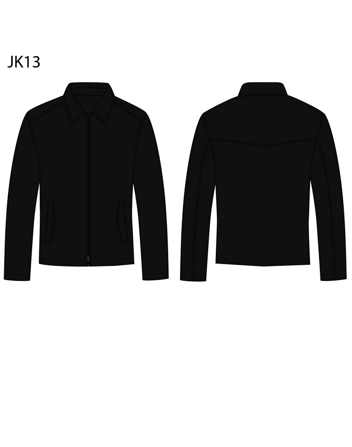 [JK13] Men's Wool Blend Corporate Jacket
