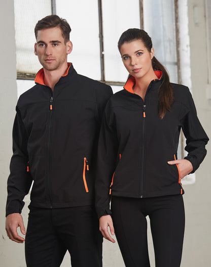 [JK16] Ladies' Softshell Contrast Jacket