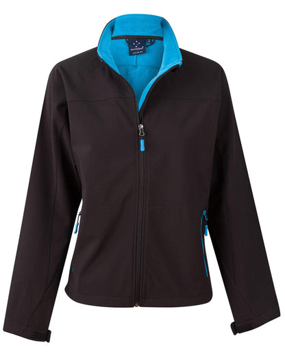 [JK16] Ladies' Softshell Contrast Jacket