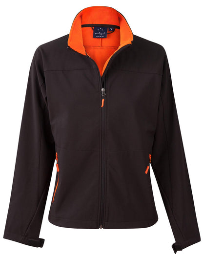 [JK16] Ladies' Softshell Contrast Jacket