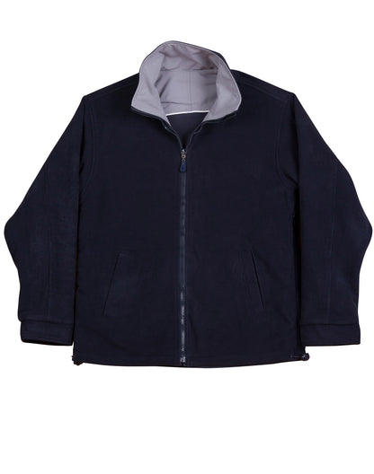 [JK22] Reversible jacket contrast colors