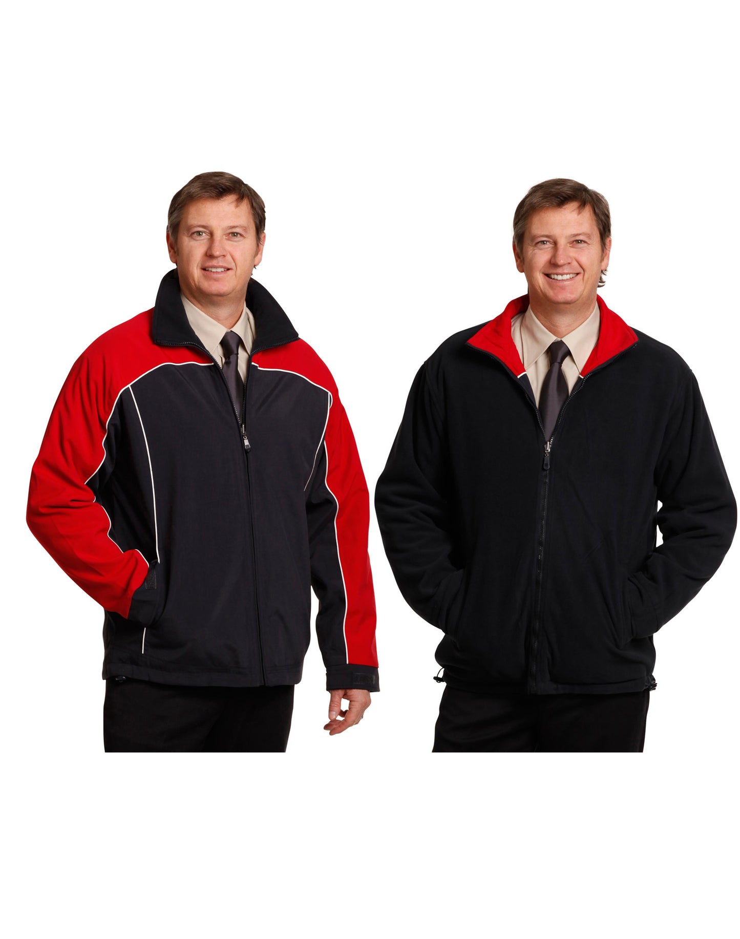 [JK22] Reversible jacket contrast colors