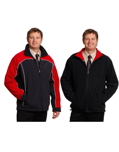 [JK22] Reversible jacket contrast colors