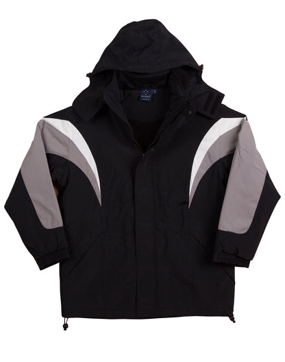 [JK28] bathurst tri-color jacket with hood