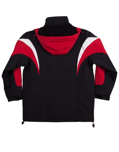 [JK28] bathurst tri-color jacket with hood