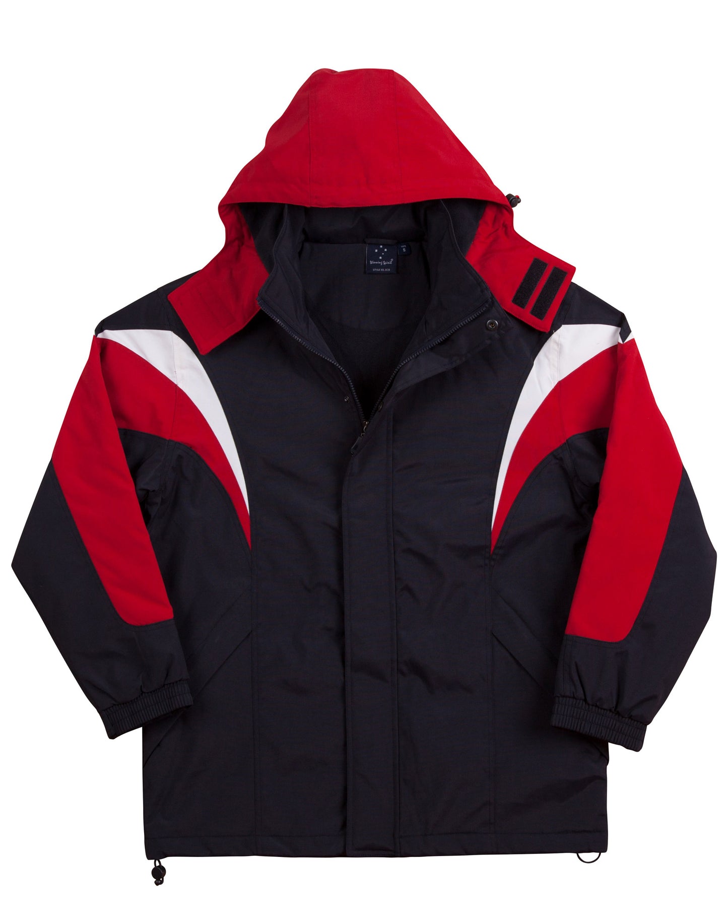 [JK28] bathurst tri-color jacket with hood