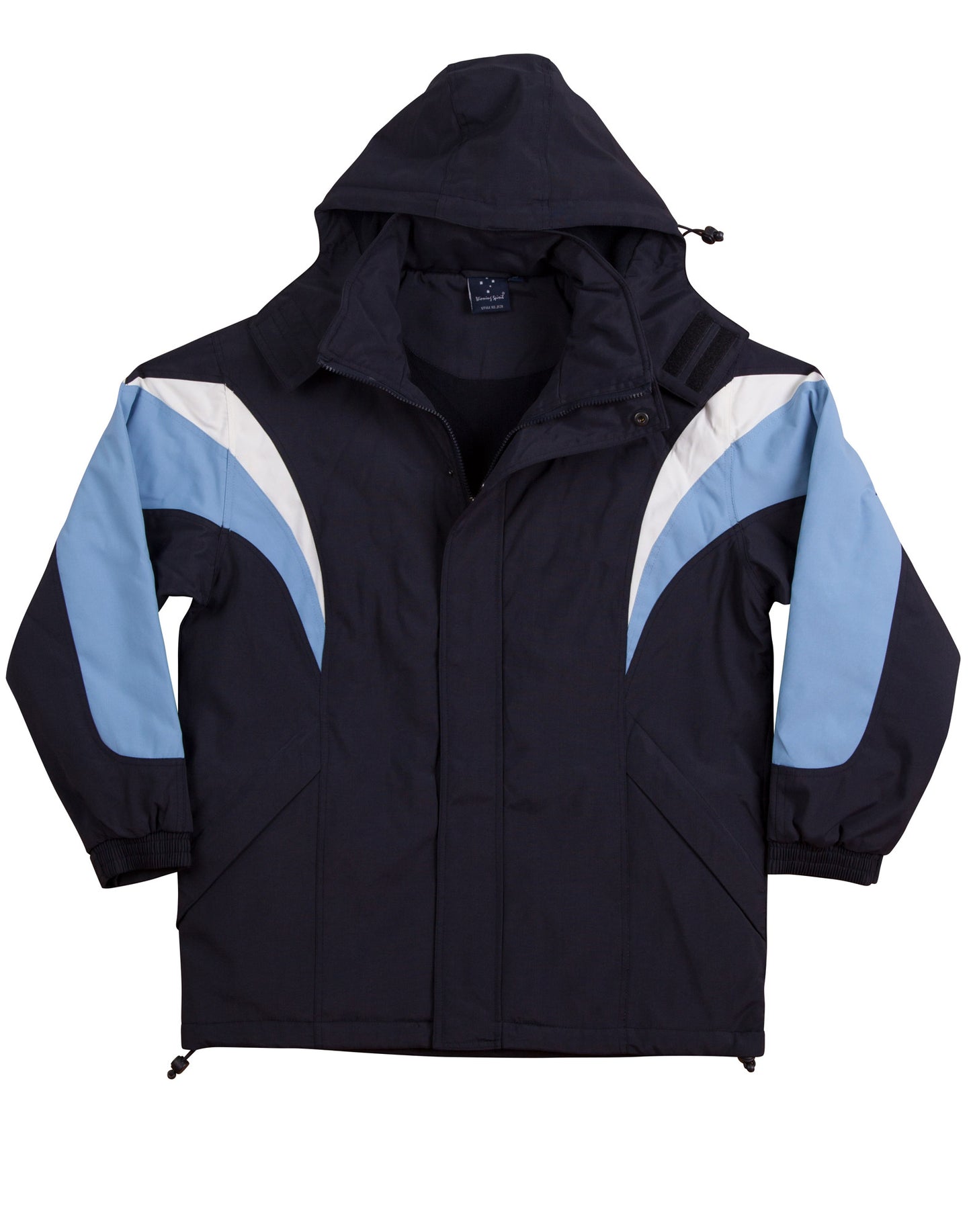 [JK28] bathurst tri-color jacket with hood