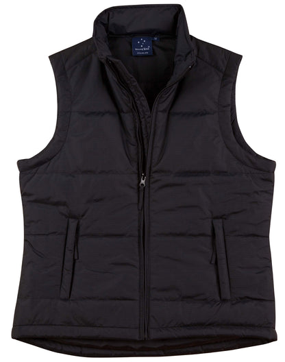 [JK30] Ladies' Nylon Rip-stop Padded Vest