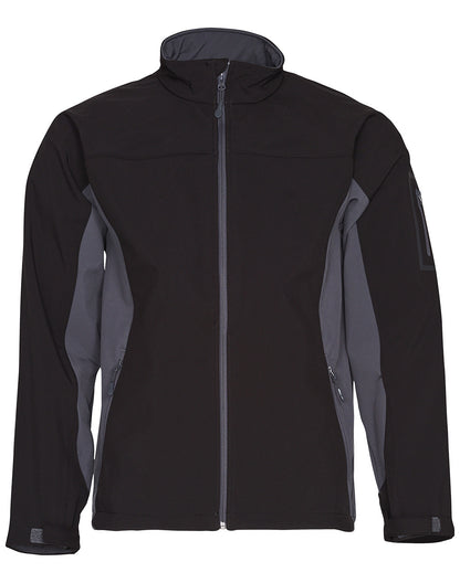 [JK31] Men’s Contrast Softshell Jacket