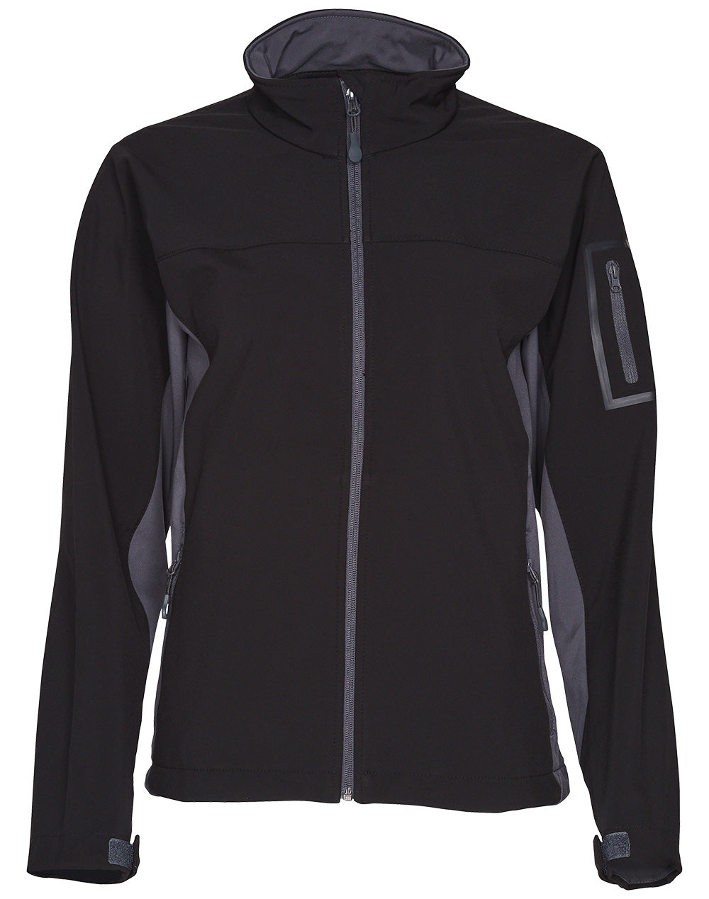 [JK32] Ladies’ Contrast Softshell Jacket