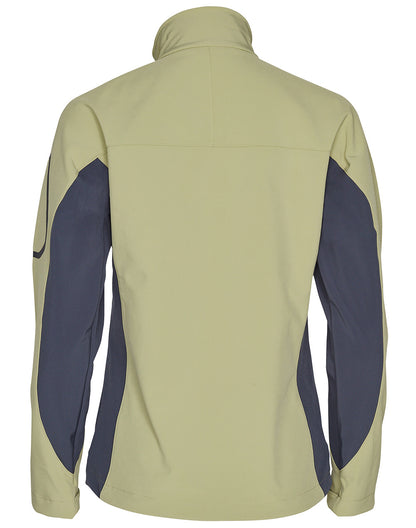 [JK32] Ladies’ Contrast Softshell Jacket